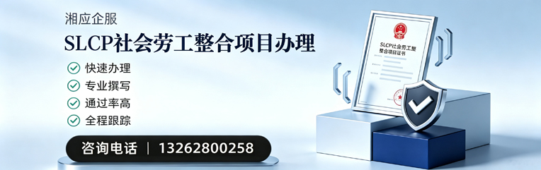 大连SLCP社会劳工整合项目申报服务