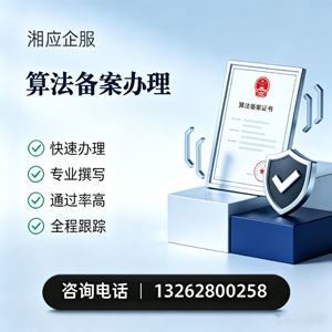 大连算法备案申报服务