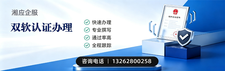 大连双软认证申报服务